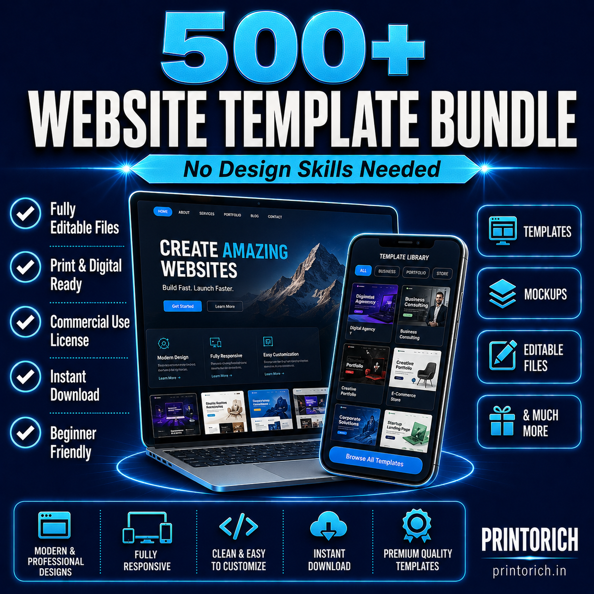 Website Template Bundle