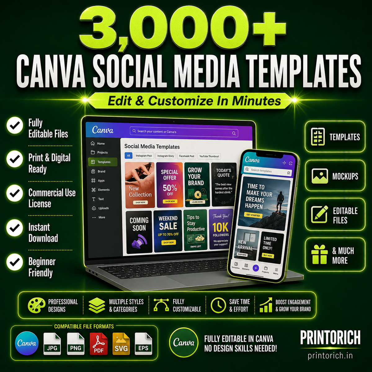 Canva Social Media Templates