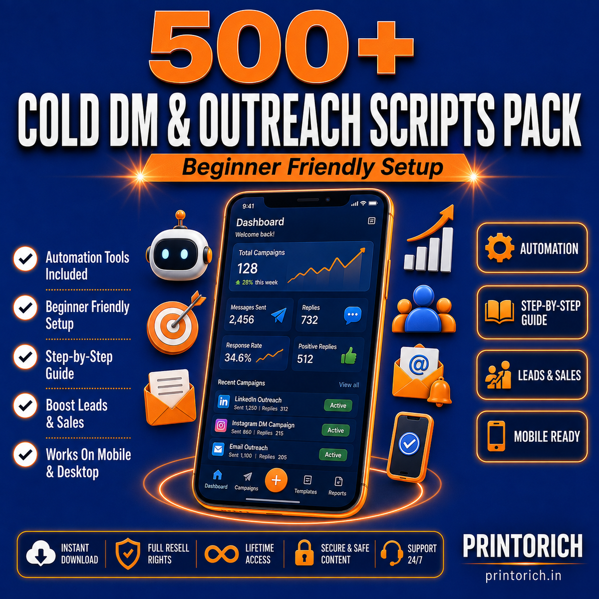 Cold DM & Outreach Scripts Pack