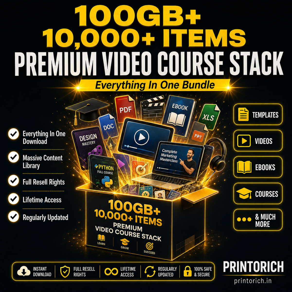Premium Video Course Stack