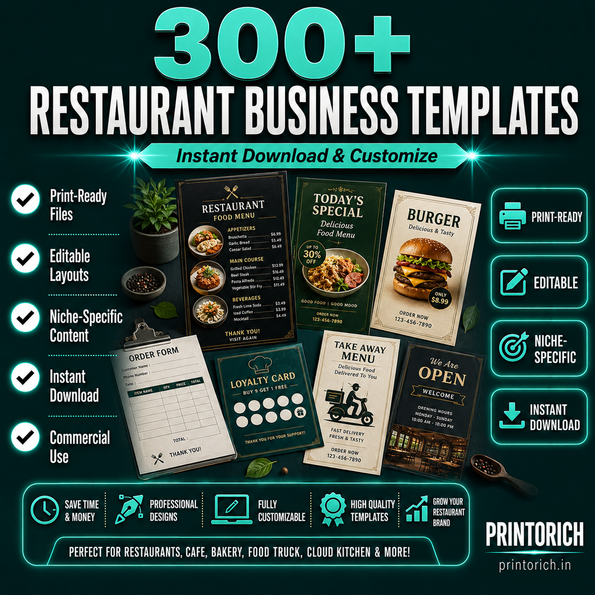 Restaurant Business Templates