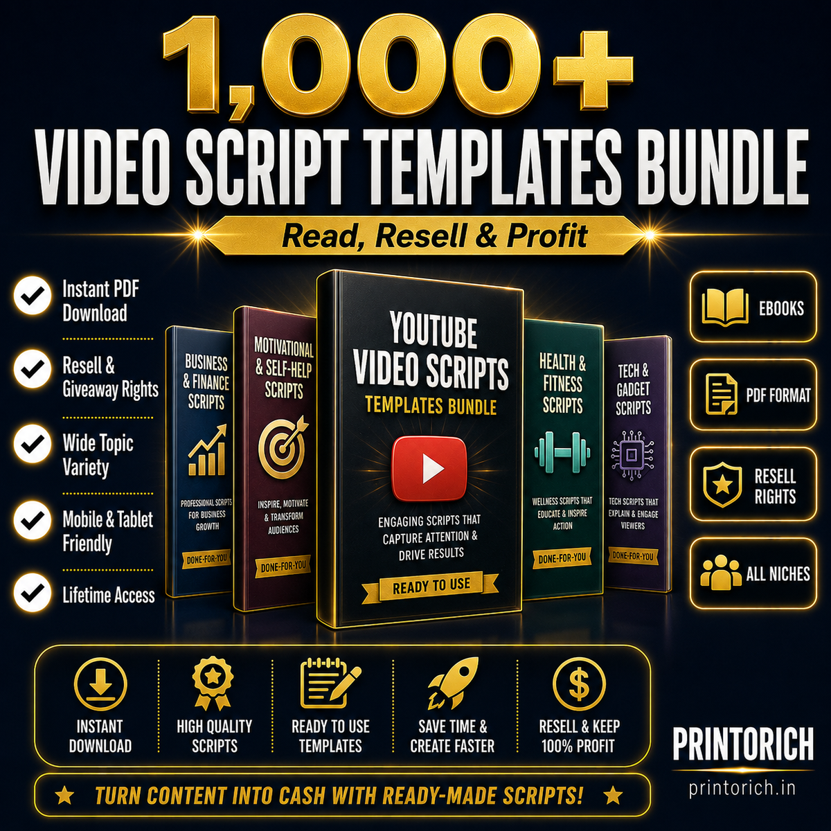 Video Script Templates Bundle