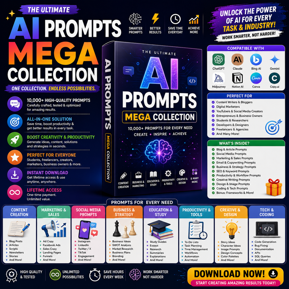 AI Prompts Mega Collection