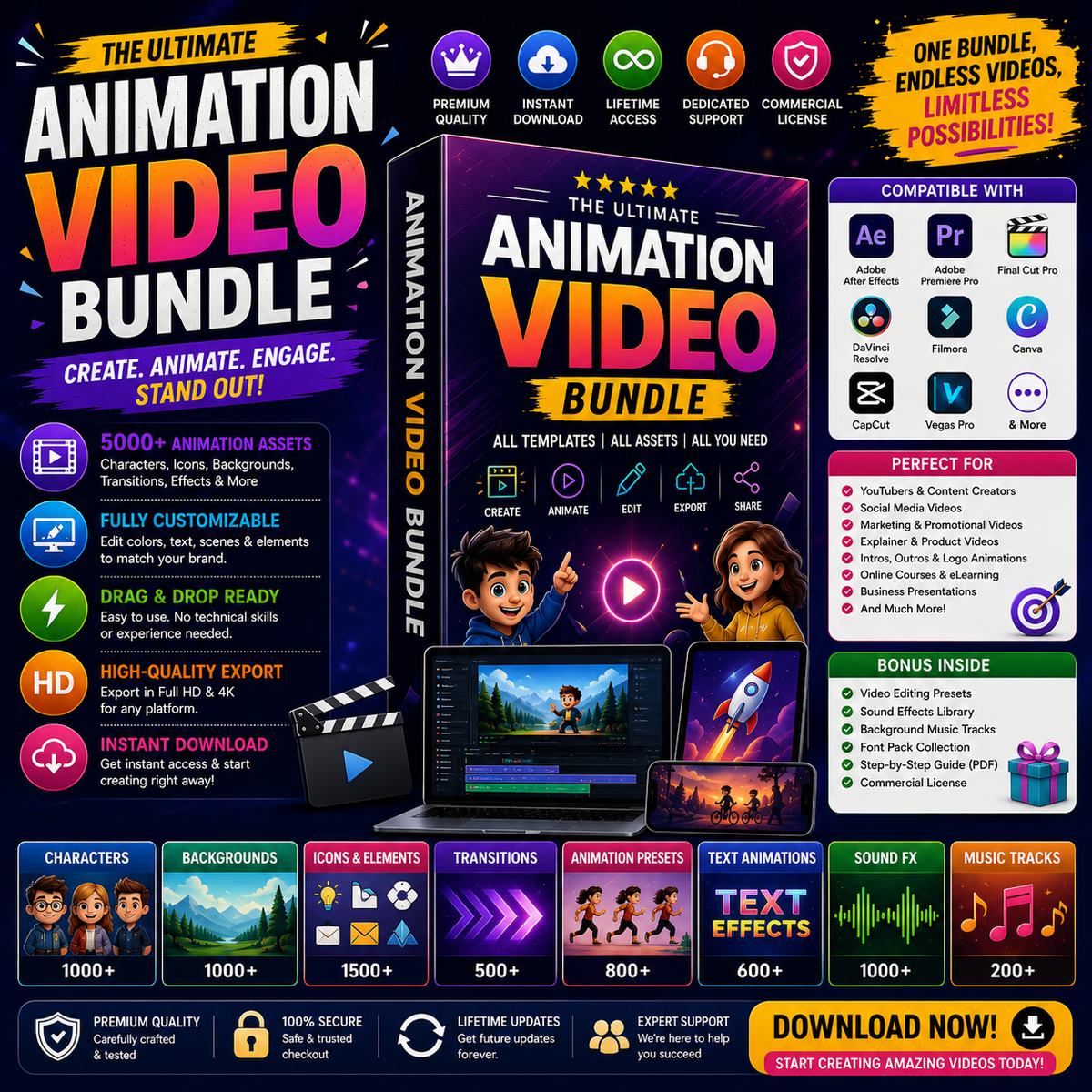 Animation Video Bundle