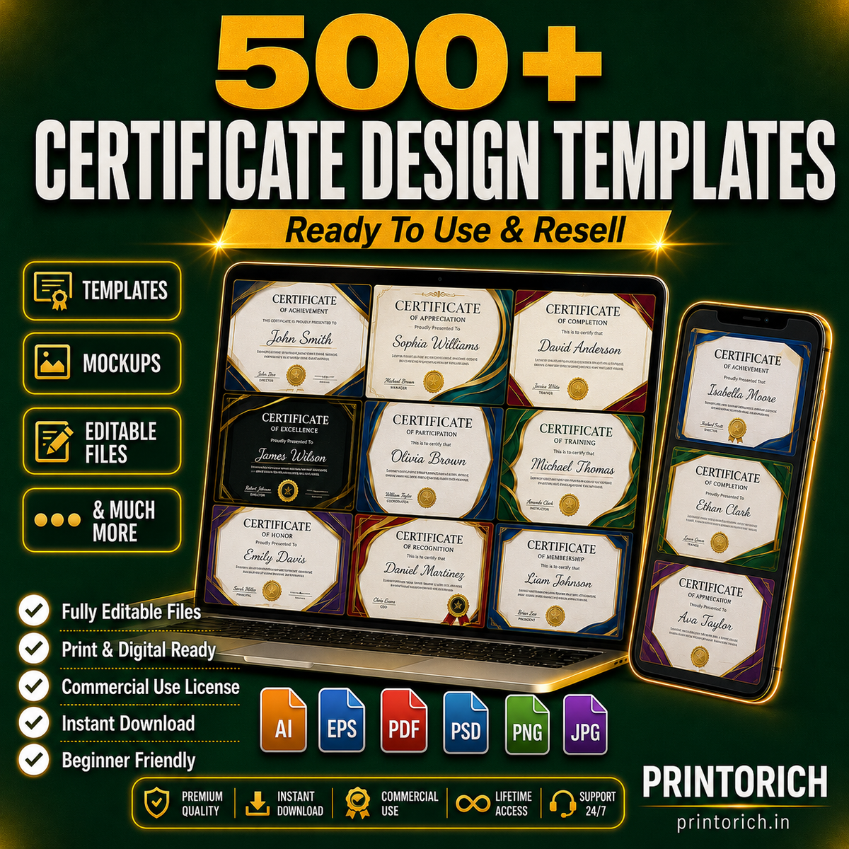 Certificate Design Templates