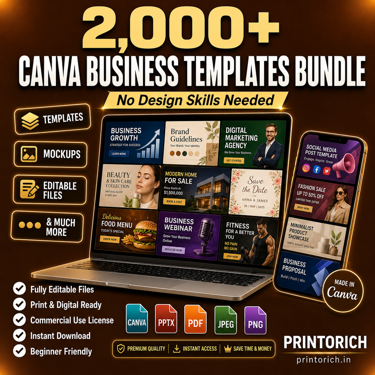 Canva Business Templates Bundle