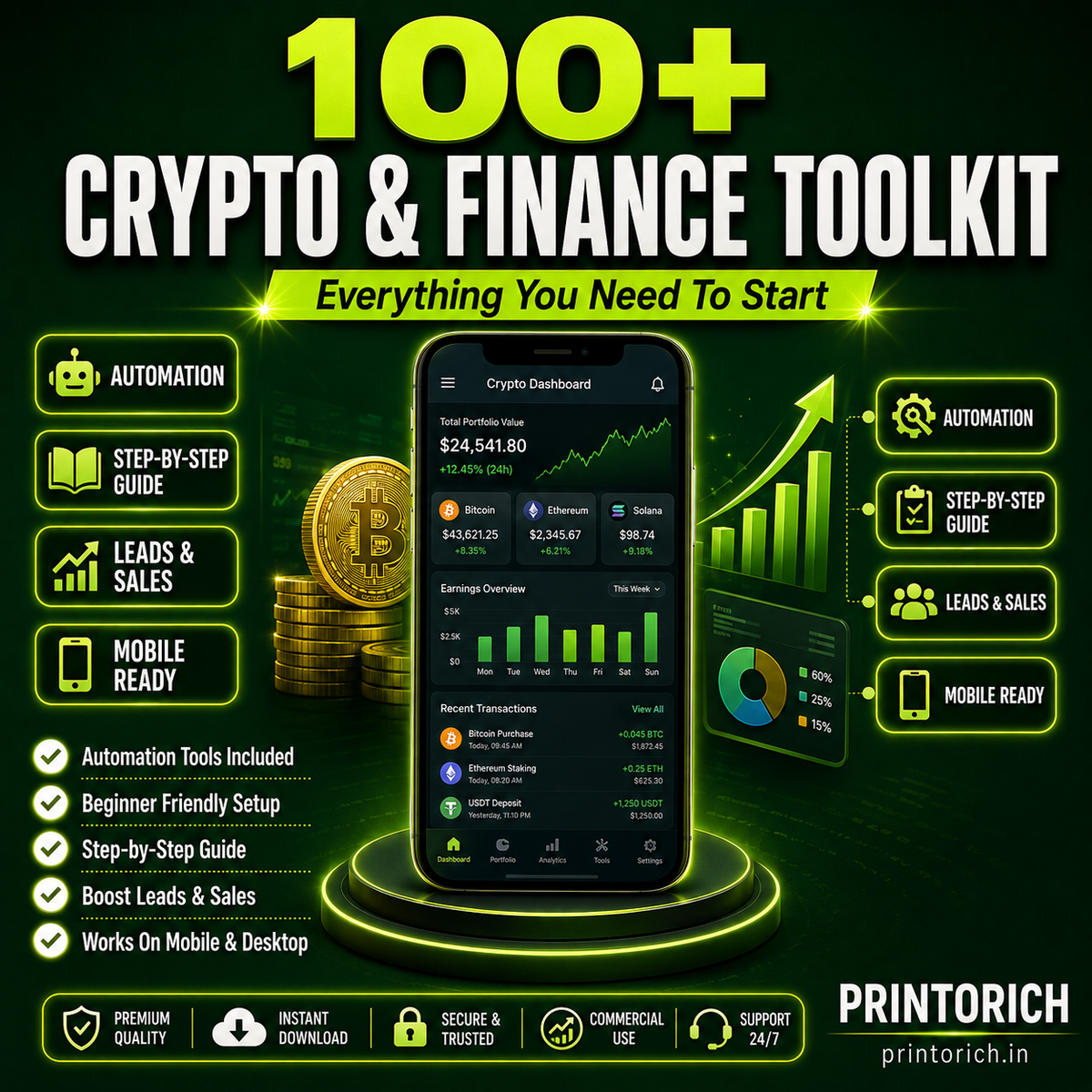 Crypto & Finance Toolkit