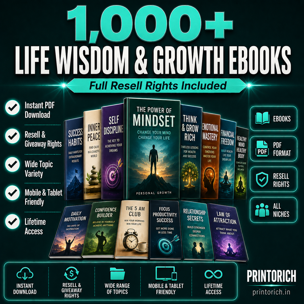 Life Wisdom & Growth Ebooks