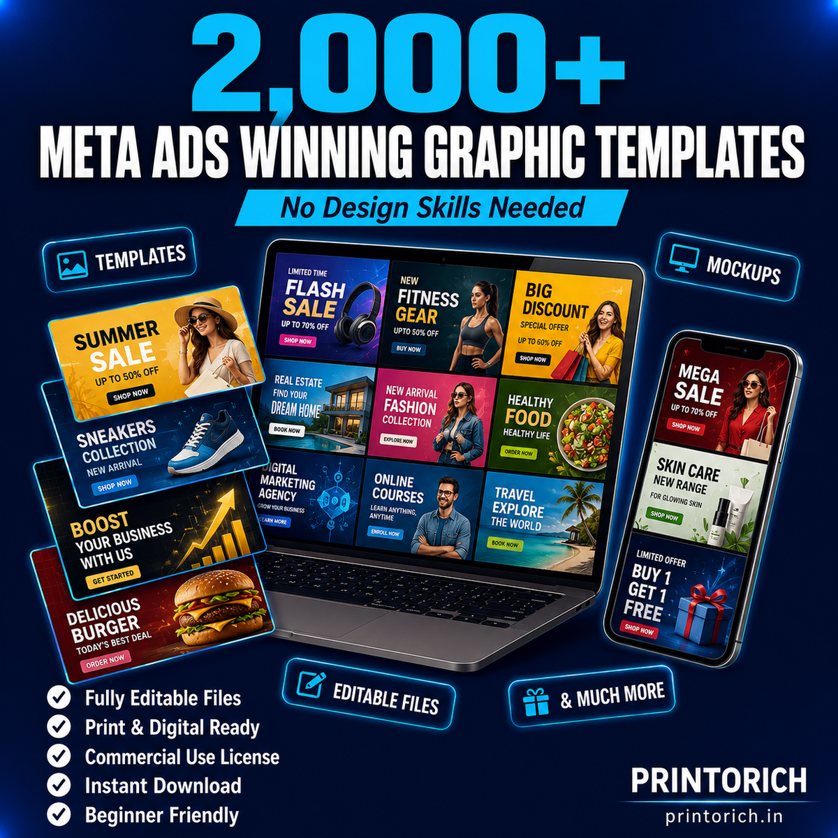 Meta Ads Winning Graphic Templates