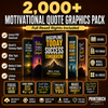 Motivational Quote Graphics Pack