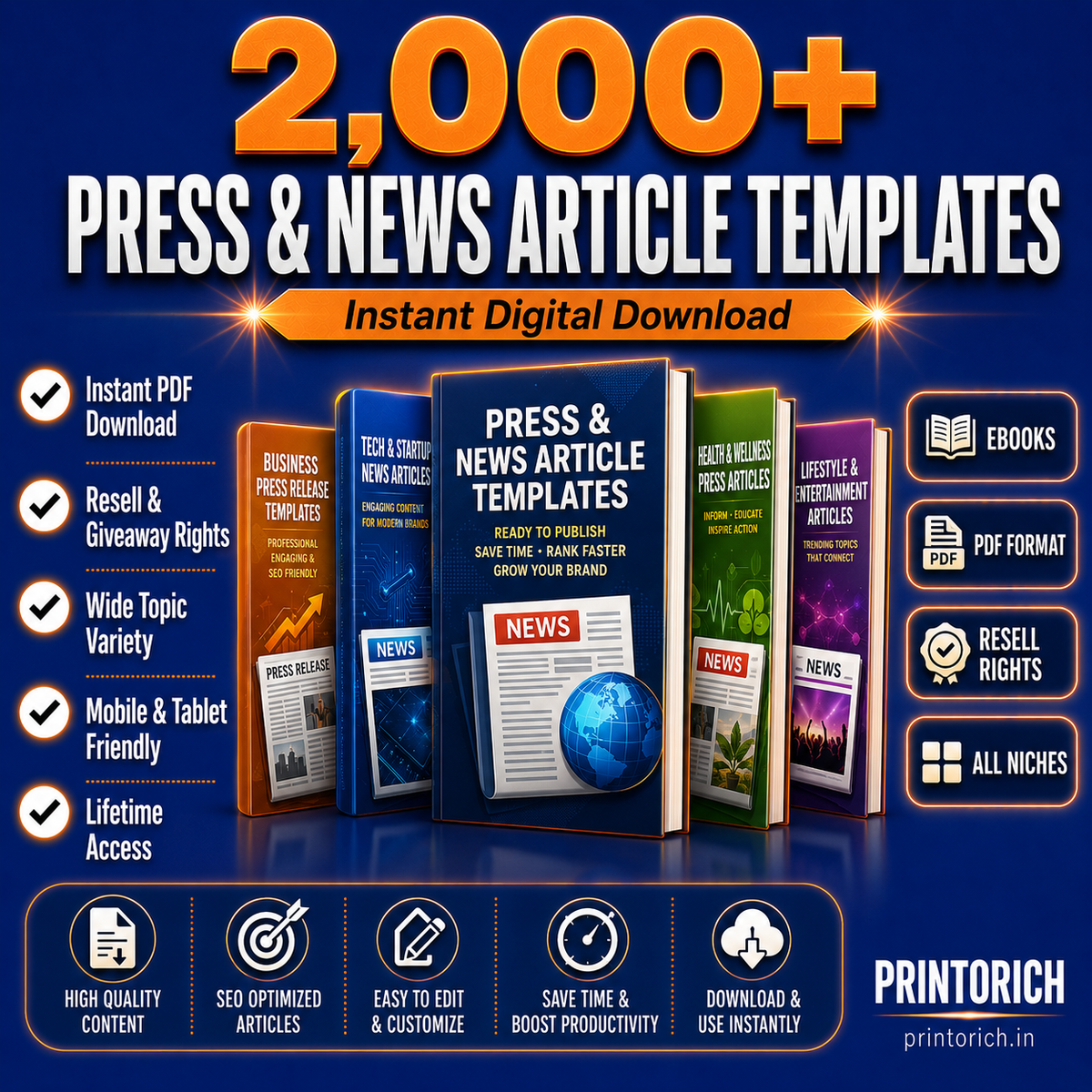 Press & News Article Templates