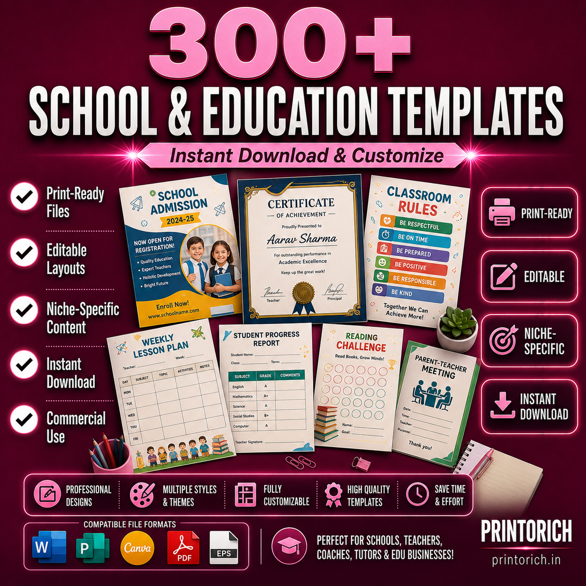 School & Education Templates