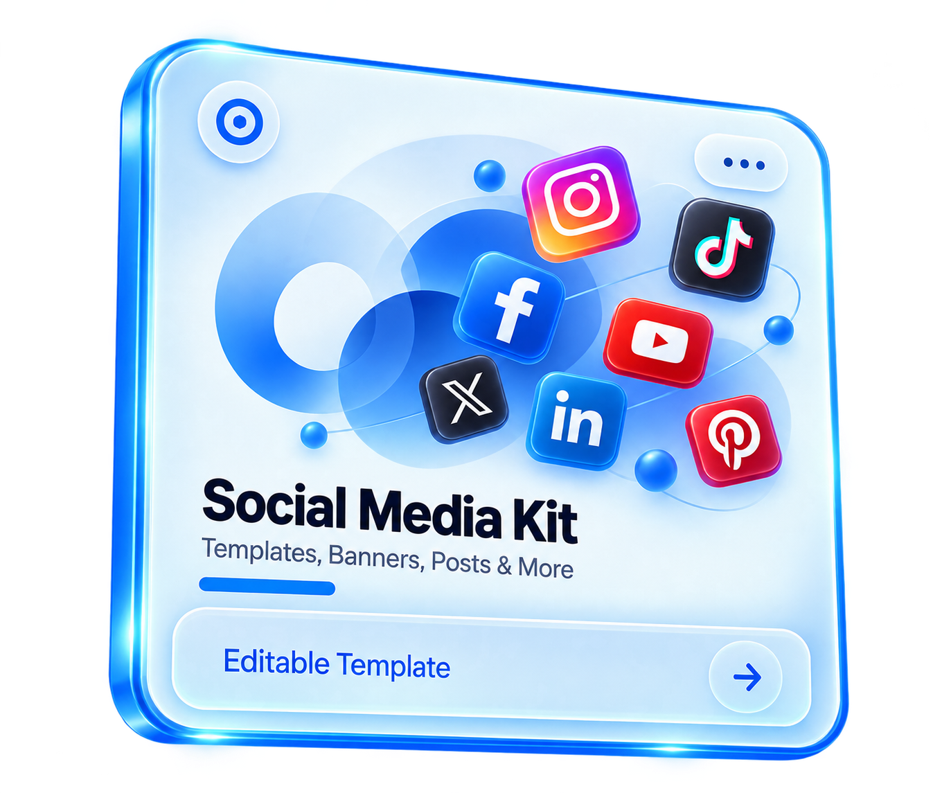 Social Media Kit template